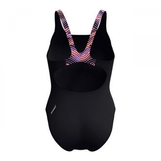 Speedo Dames/Dames Hyperboom Splice Muscleback Eèndelig Zwempak (Zwart) - EU 36 / UK 8