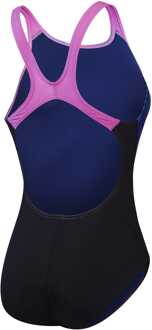 Speedo Dames Speedo Allover Digital Recordbreaker 1 Piece Zwempak in Multi kleur - maat EU 40 / UK 12 Veelkleurig