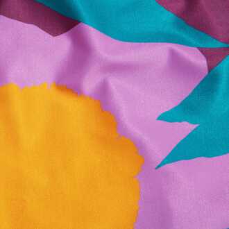 Speedo Dames Speedo Bedrukt Asymmetrisch 1-Delig Zwempak in Multi kleur Veelkleurig