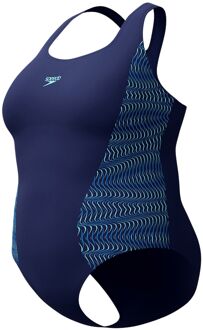Speedo Digital Placement Medalist Badpak Dames (plus size) - 50