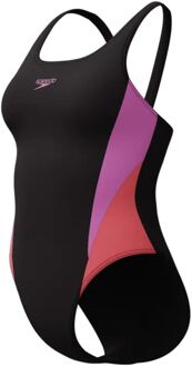 Speedo Eco Colourblock 2.0 Badpak Dames XL/42 Zwart