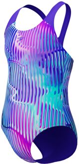 Speedo ECO Digital Allover Splashback Badpak Meisjes - 116