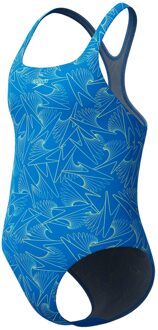 Speedo ECO Hyper Boom Allover Medalist Badpak Meisjes - 140