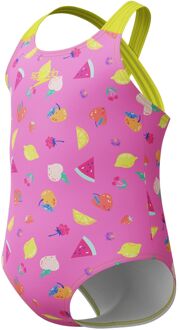Speedo ECO Learn-To-Swim Print Crossback Badpak Meisjes - 110