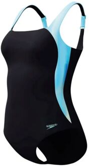 Speedo Eco Lunalustre PR Shaping Badpak Dames 2XL/44 Zwart