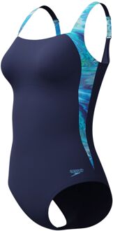Speedo ECO Lunalustre Printed Shaping Badpak Dames - 40