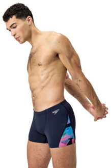 Speedo Eco+ allov digi v-cut aqsh bla/red 003818-17314 Zwart - S