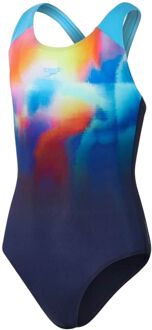 Speedo ECO+ Digital Placement Splashback Badpak Meisjes - 116