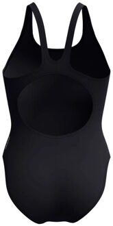 Speedo eco+ h-boom placem muscleb bla/grn wedstrijd badpak dames - Zwart - 42