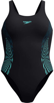 Speedo Eco+ placem muscleb bla/grn 003058-16009 Blauw - 42