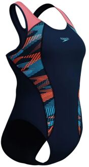 Speedo ECO+ Placement Laneback Badpak Dames - 38