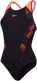 Speedo ECO+ Placement Laneback Badpak Dames - 40