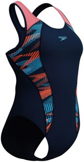 Speedo ECO+ Placement Laneback Badpak Dames - 40