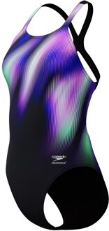 Speedo ECO+ Placement Printed Powerback Badpak Dames - 42