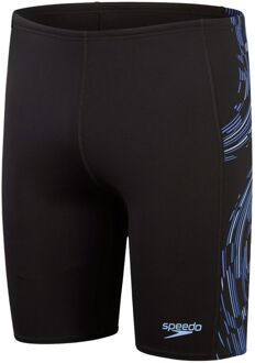 Speedo Eco+ Tech Panel Jammer Heren zwart - blauw - 5 - 85cm
