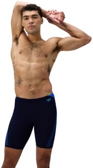 Speedo END+ Hyperboom Splice Zwemboxer Heren 5 Donkerblauw