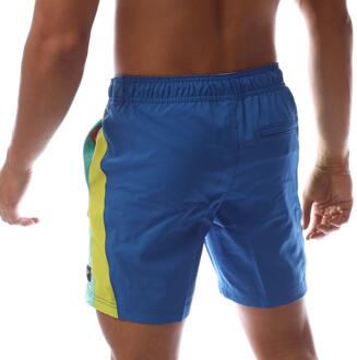Speedo Heren Redondo Edge Volley Colour Block Zwemshort (Blauw)