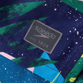 Speedo Heren Speedo Bedrukte Vrijetijdsshort 16 inch in Geel