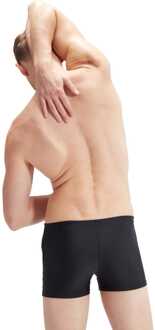 Speedo Heren Speedo Tech Print Aquashort in zwart oranje