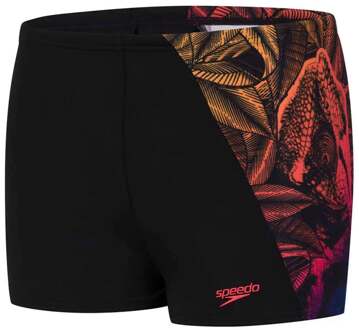 Speedo JungleLizzard Digitale Plaatsing Junior Aquashort Zwemkleding Veelkleurig - 15-16J / 170-176cm