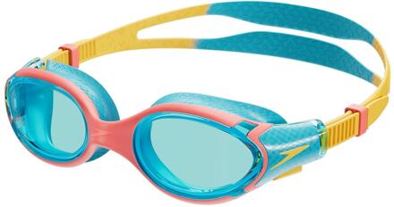 Speedo Kinder/Kids 2.0 2024 Biofuse zwembril (Blauw/Geel)