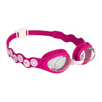 Speedo Kinder/Kids 2024 Gevlekte zwembril (Roze) - maat