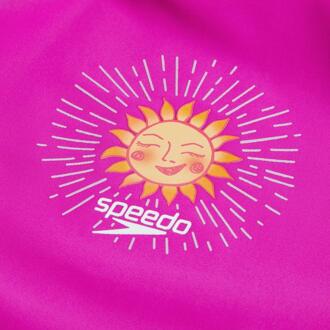 Speedo Kinder-/kinderset met digitale opdruk (Paars) - maat