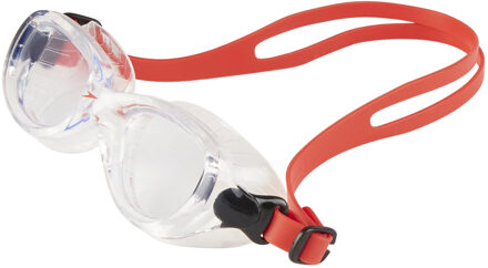 Speedo Kinderen/Kinderen Futura Classic Zwembril (Lava Rood/Clear)