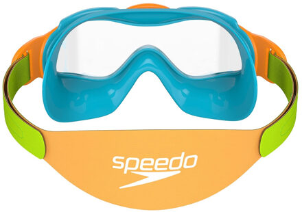 Speedo Kinderen/Kinderen Zeeploeg Zwembril (Blauw/Groen) - 2-4J / 92-104cm