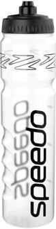 Speedo Logo 1L waterfles (Helder/zwart) Transparant