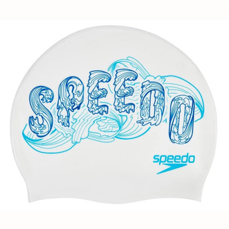 Speedo Logo siliconen badmuts Print / Multi - One size