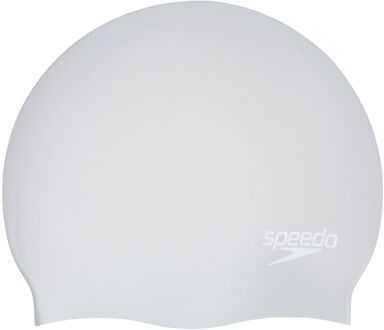 Speedo Long Hair Cap zilver - 1 SIZE