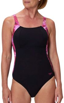 Speedo Lunalustre Printed Shaping Badpak Dames - 44