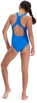 Speedo Meisjes Medalist Eco Endurance+ Eendelig Badpak (Bondi Blauw) Middelblauw - 5-6J / 110-116cm