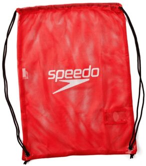 Speedo Natte Kit Mesh Tekenkoord Zak (Rood) - One Size