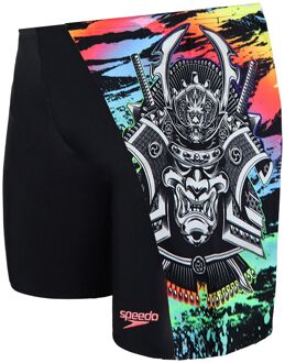 Speedo NeonSamurai Digital Junior Waterbroek Veelkleurig - 6-7J / 116-122cm