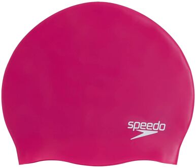 Speedo Plain Moulded Silicone Badmuts Senior roze - 1 SIZE