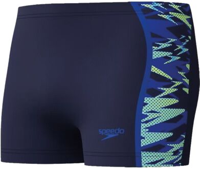 Speedo Printed Hyperboom Splice Zwemboxer Heren - 8 - 100cm