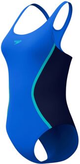 Speedo Solid Splice Medalist Badpak Dames - 40