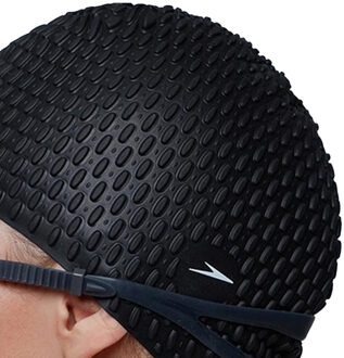 Speedo Unisex Badmuts voor Volwassenen (Zwart) - One Size