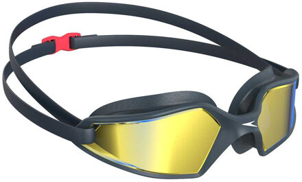 Speedo Unisex Hydropulse Spiegel Zwembril Volwassenen (NAVY/BLAUW) - maat