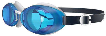 Speedo Unisex Jet 2.0 zwembril voor volwassenen (Blauw/Wit/Carcoal)