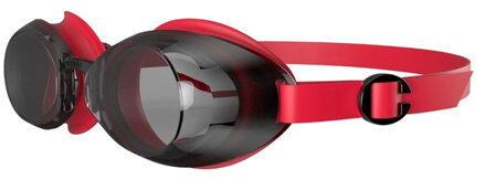 Speedo Unisex Jet 2.0 zwembril voor volwassenen (Rood/Zwart/Rook) - maat