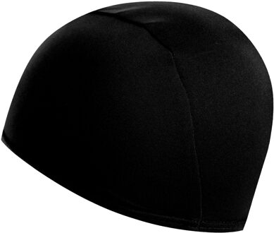 Speedo Unisex Volwassen Polyester Zwemcap (Zwart) - One Size