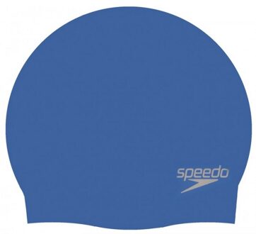 Speedo Unisex Volwassen Siliconen Zwemkapje (Blauw)