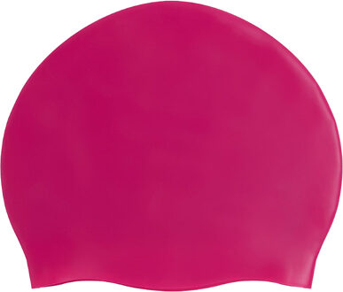 Speedo Unisex volwassene 2024 silicone badmuts (Elektrisch Roze) - One Size
