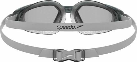 Speedo Unisex Zwembril Hydropulse Volwassenen (Wit/Grijs) - maat