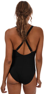 Speedo Women's OpalLux 1 Piece - Badpakken Black/Deep Plum - 40