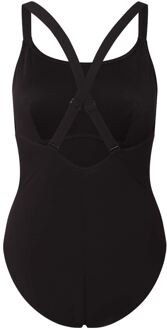 Speedo Women's Speedo 1 Piece Shaping Crossback Swimming Costume in Black Zwart - EU 46 / UK 18