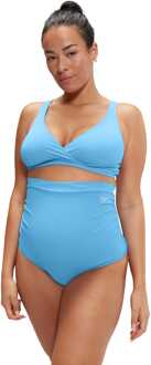 Speedo zwangerschapsbikini met hoge taille in blauw